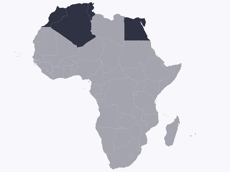 Home - Africa map